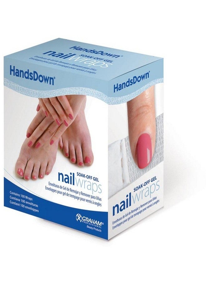 Graham Hands Down Soak Off Gel Nail Wraps, 100 Count - Image 2