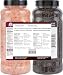 52USA Whole Black Peppercorns 18 oz  Himalayan Pink Salt Coarse Grain 39 oz Salt and Pepper Grinder Black Peppercorn Refil Kosher Salt for Grinder Refill Pink Himalayan Sea Salt 2 Piece Set - Image 4