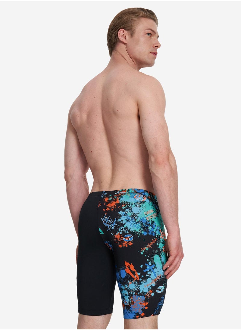 Joss Joss Men's Swimming Trunks Multi-Color Swim Rocket – Stylish Design, Adjustable Waistband, Comfortable Fit, Chlorine-Resistant, Durable for Water Sports  - Image 2