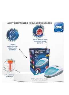 AME MaxNeb Compressor Nebulizer