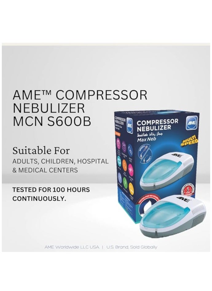 AME - AME MaxNeb Compressor Nebulizer - Image 1