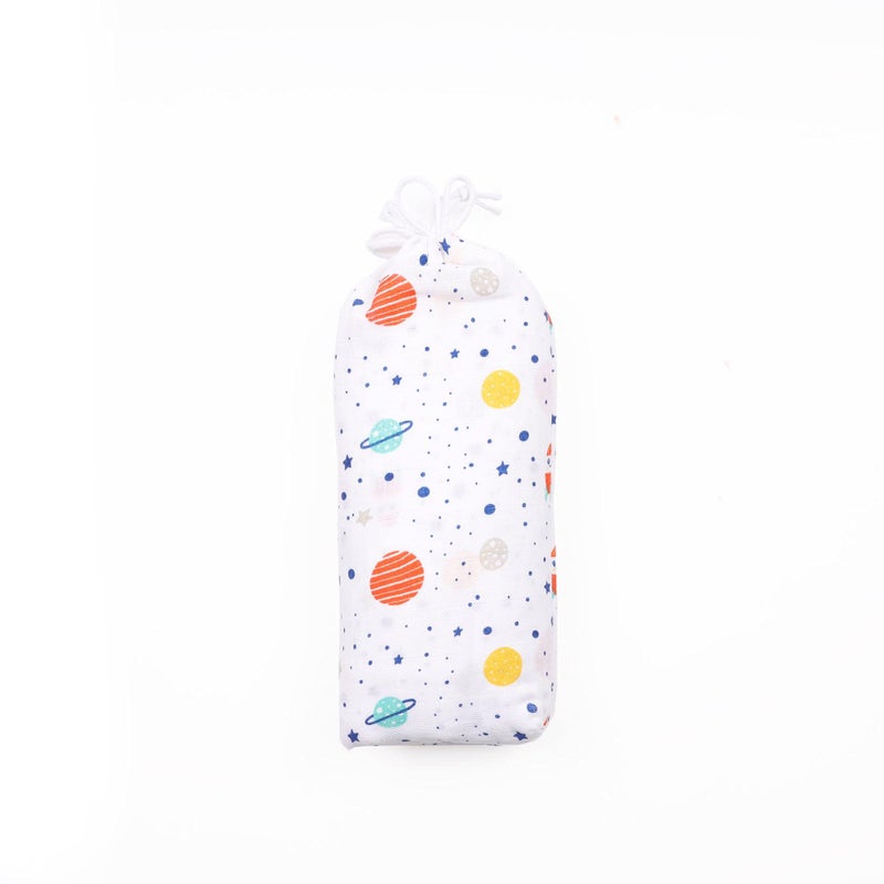 Kicks & Crawl Space Explorer Organic Crib Sheet - Image 5