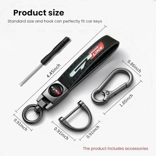 JULOPO Car premium leather Keychain keyring Compatible with K5 Picanto Proceed Rio Sportage Stinger Soul GT Line key accessories - Image 2