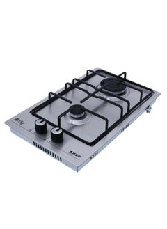 Built-in Gas Hob 30cm, 2 Burners, Autoignition, Safety Valves, High-Efficiency Burners, Silver - HPT302S ( Made in Turkey ) - pzsku/ZA2FBD7561BC6FDA97985Z/45/_/1738238402/da030d8e-420d-4772-93bf-a9f956eb204f