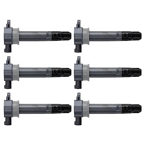 TRQ Ignition Coil Set Compatible with 2010-2011 Mitsubishi Endeavor 2009 Galant - Image 1