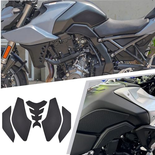 Midimttop Motorcycle Side Center Non-slip Fuel Tank pad Traction Pad Gas Knee Grip Protective Decal Gas Knee Grip Traction Pad fit for SU&ZU&KI GSX-8R GSX-8S GSX8R GSX8S 2023-2025 - Image 1