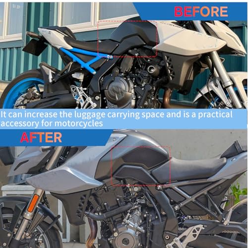 Midimttop Motorcycle Side Center Non-slip Fuel Tank pad Traction Pad Gas Knee Grip Protective Decal Gas Knee Grip Traction Pad fit for SU&ZU&KI GSX-8R GSX-8S GSX8R GSX8S 2023-2025 - Image 5