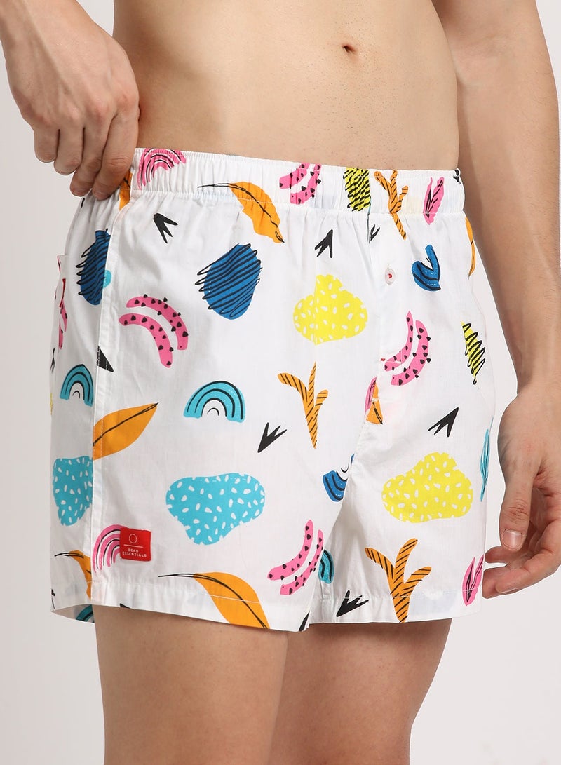 ذا بير هاوس بوكسرات قطنية رجالية مريحة بخصر مطاطي للارتداء اليومي (عبوة متعددة) - Image 3