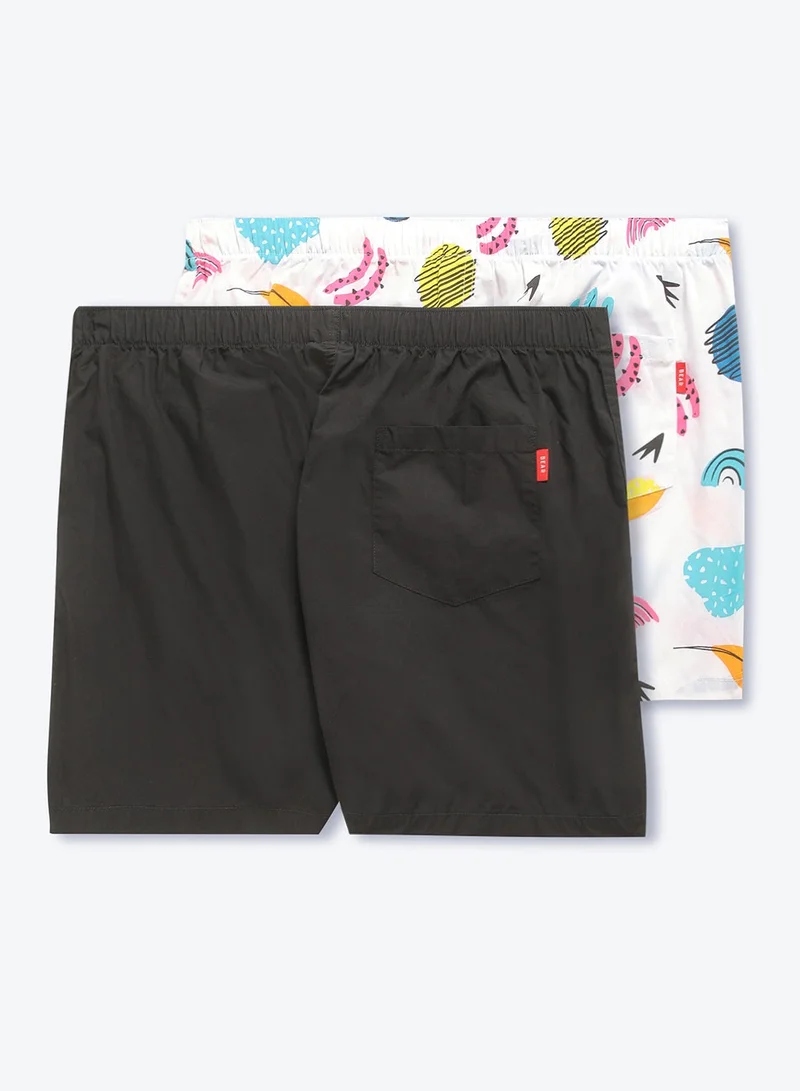 THE BEAR HOUSE Mens Cotton Boxers Multipack Soft Breathable Underwear for Men Loose Fit Comfortable Boxer Shorts for Daily Wear