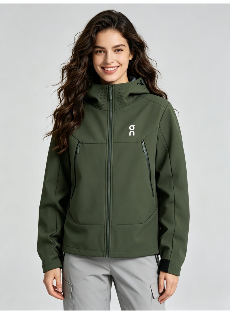 اون راننج On Running men's and women's windproof and waterproof hooded jacket - Image 4