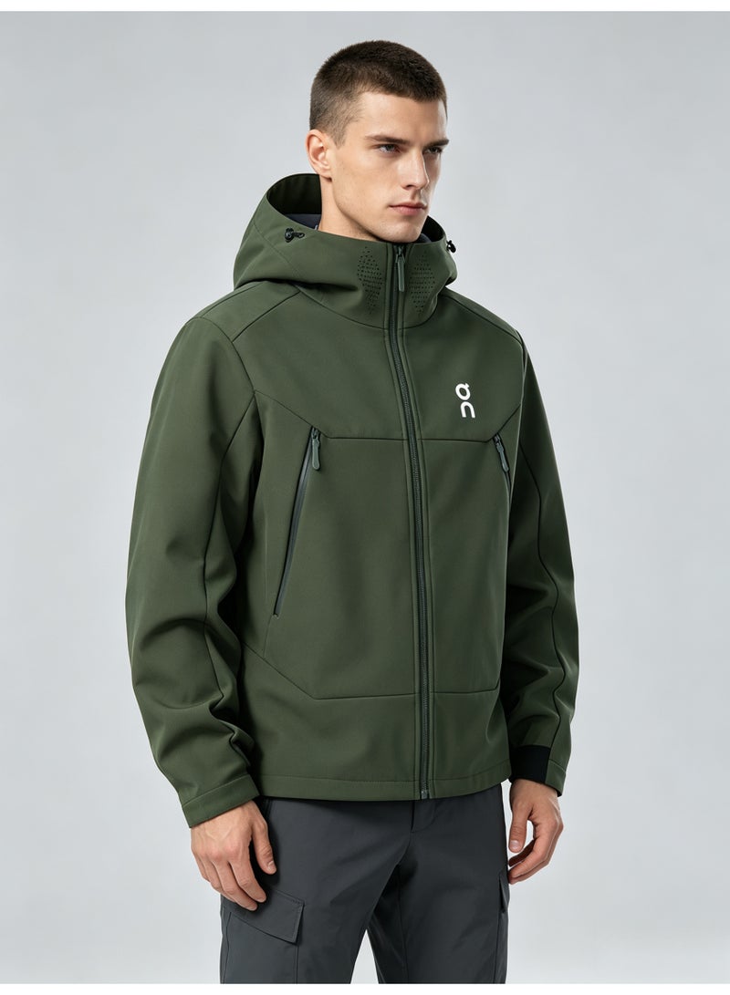 اون راننج On Running men's and women's windproof and waterproof hooded jacket - Image 1