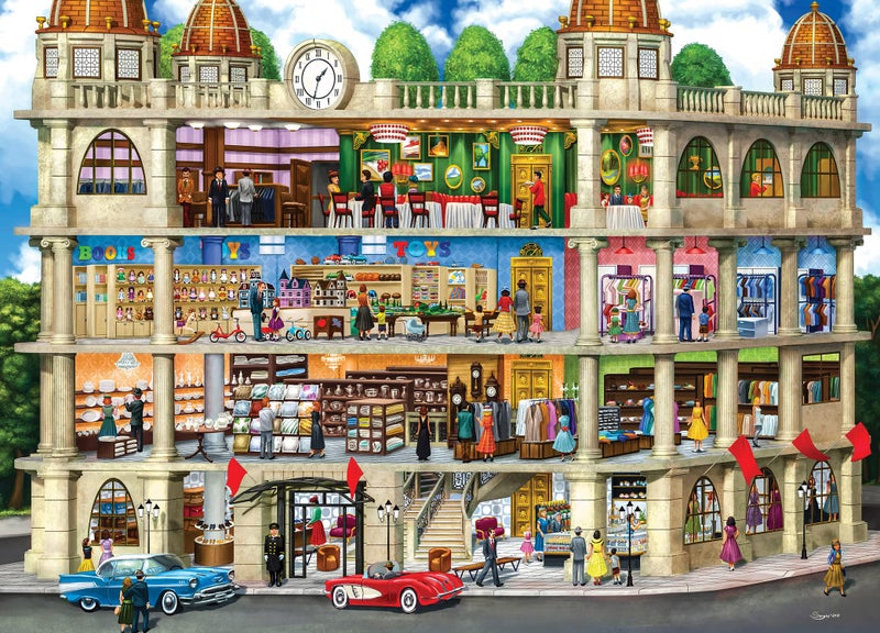 MasterPieces 1000 Piece Jigsaw Puzzle For Adults, Family, Or Youth - Fields Department Store - 19.25"x26.75" - Image 2