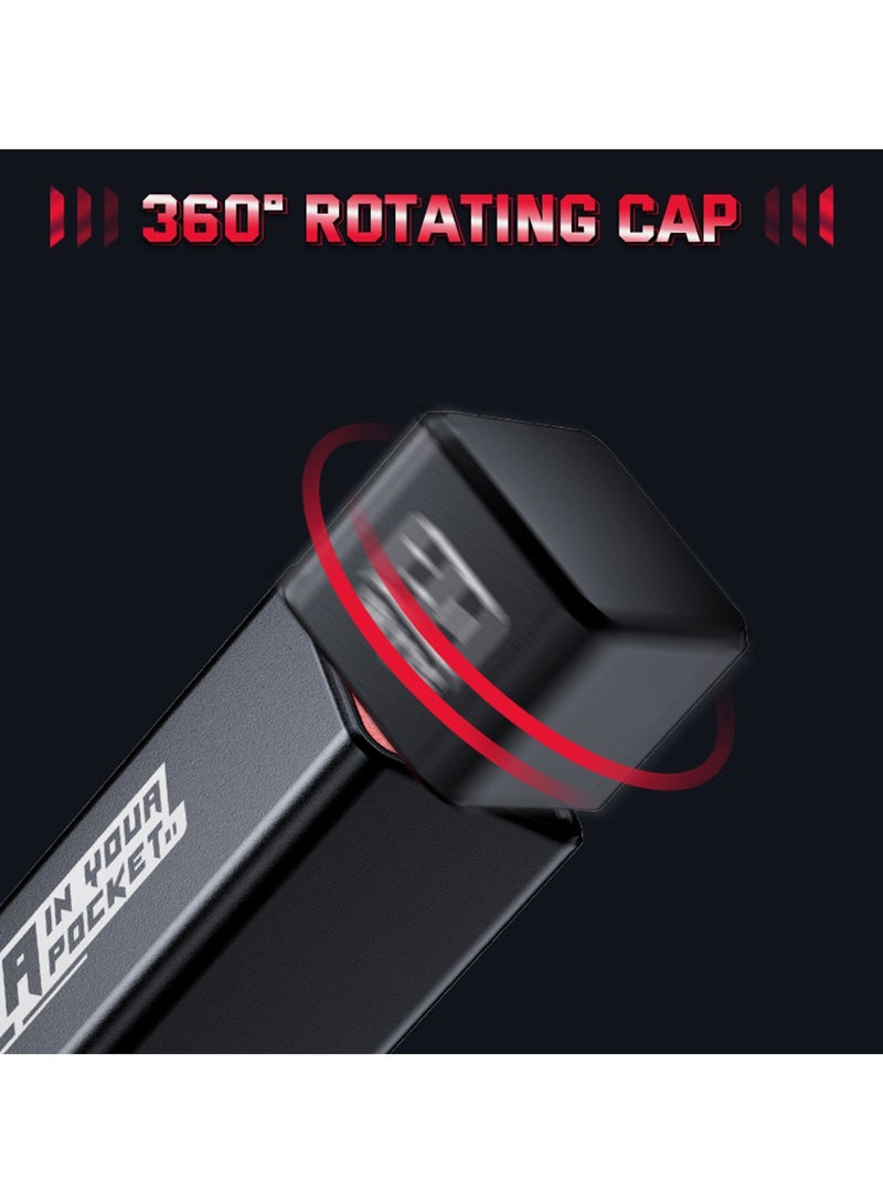 JAKEMY JM-8195 21 in 1 S-2 Bits Square Handle Design Screwdriver Black - Image 5