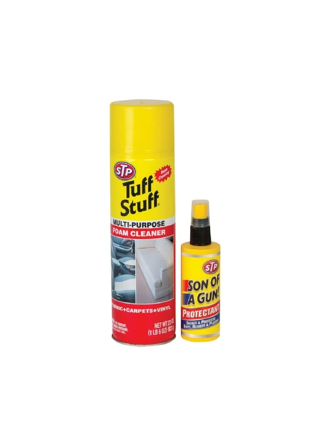 STP Tuff Stuff Deep Cleansing Multi Purpose Foam Cleaner for Car White 623g 13147WB - Image 1