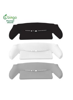Generic Supply PS5 Portal Silicone Handheld Case PS5 Streaming Handheld Silicone Protective Case All-inclusive Silicone Protective Case-Product Color:Silver Gray-Model:ps5 Portal  - Image 3