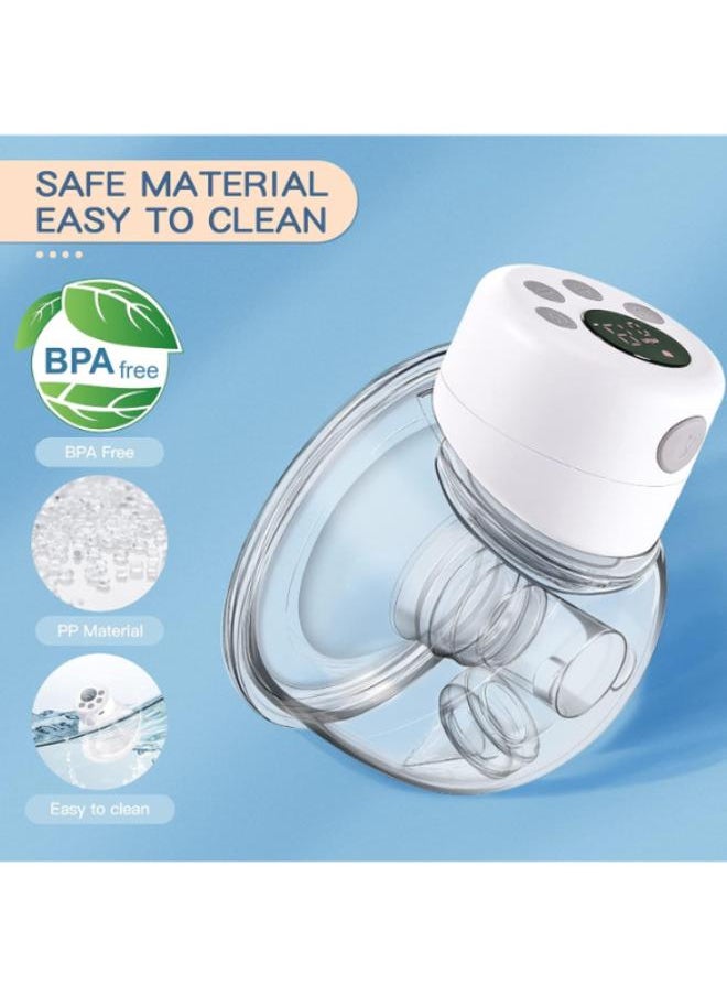 Generic O CARE Wearable Breast Pump Hands Free Breast Pump Electric ,Wireless Portable Breast Pump with LCD Display and Memory Function Ultra-Quiet Breast Pump,3 Modes & 9 Levels Adjustment,24MM Flange(FREE gift flang insert and milk bag)  - Image 4