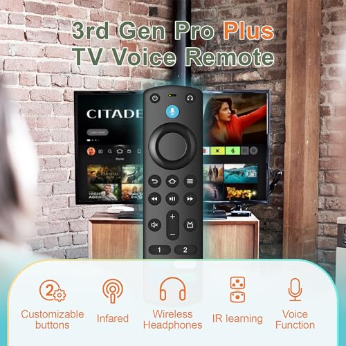 PUPINGPIG Replacement Remote Control for Fire Smart TV Stick, for TV FireStick Remote(2nd Gen/3rd Gen/4K/Lite/4K Max)/TVs Cube, for Insignia Fire Smart TV with Voice Control - Image 5