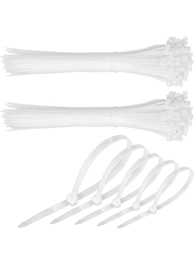 erorex Cable Ties 100 Pack Self Locking Nylon Cable Ties For Multi Use Wire Management Home Office Garden And Workshop - Image 1