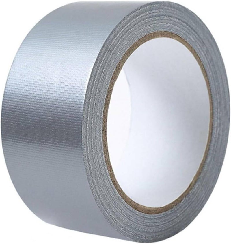 HASANAT ESSENTIALS Heavy Duty Duct Tape – 2 Inches x 20 Yards, Grey, Waterproof Sealing Tape for Repairs, Packing, HVAC & Construction Use (1) - Image 1