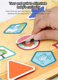 Generic Early Children Educational Book for Children, Stickers Board, Animal & Numbers Matching, Verbal Awareness and Mastery of Words for Their General Knowledge, Preschool Educational Toy for Boys and Girls 1-5 Years  - Image 5