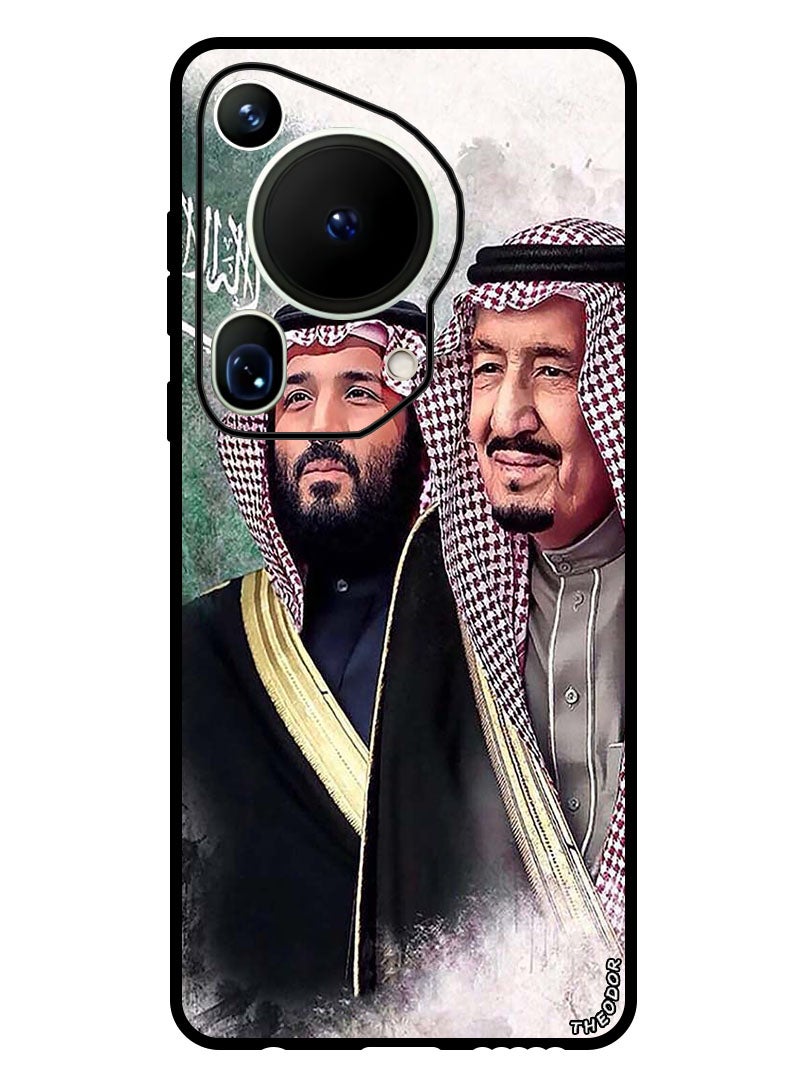Theodor Protective Case Anti Scratch Shock Proof Bumper Cover For Huawei Pura 70 Ultra Sheikh Salman With Father - Image 1