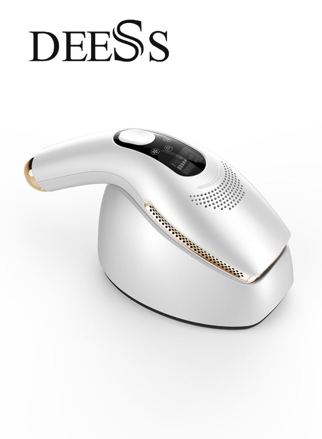 ديس جهاز GP590 Plus لإزالة الشعر بتقنية IPL مع تبريد الثلج مع 3 مصابيح باللون الذهبي - Image 1
