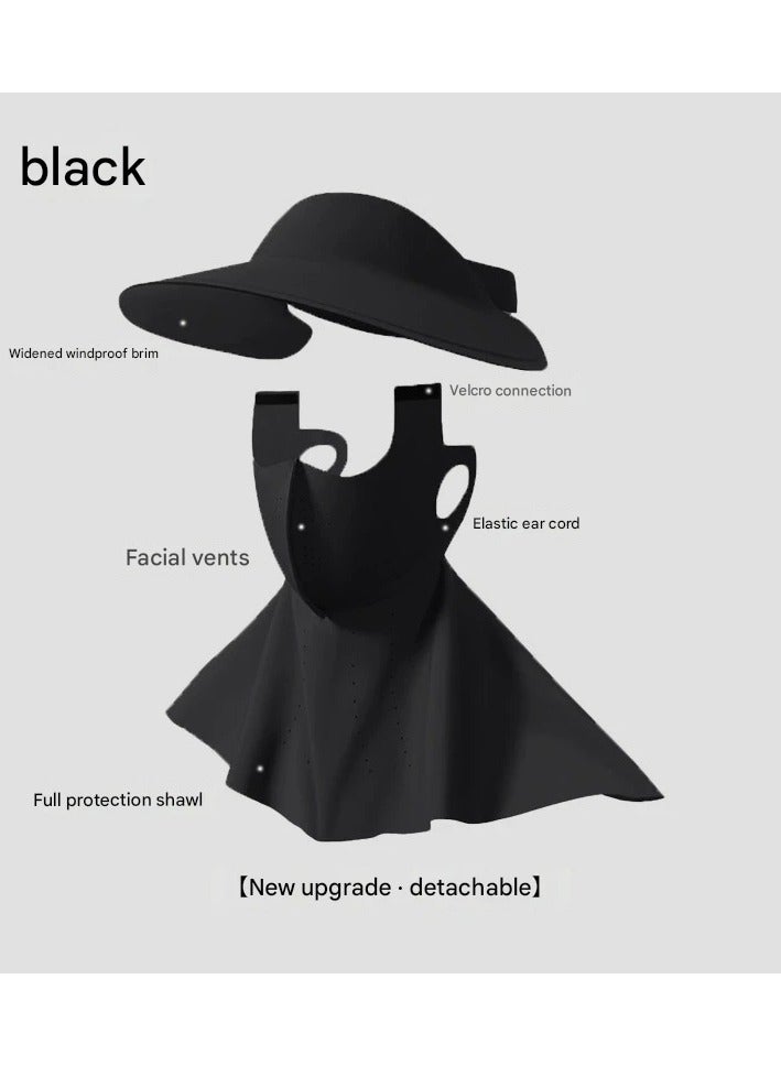 Goolsky Women’s Sun Protection Face Mask with Neck Cover – Ice Silk Breathable UV Shield Scarf Mask  - Image 3