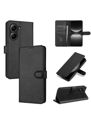 Elegant Flip Leather Wallet Case for Redmi Turbo 4 with Card Slots and Stand Function in Black - pzsku/ZA2FD6E61311156FFBDE3Z/45/1742007566/b4fd9d9e-978f-411b-b1f2-4d99041fcdc7