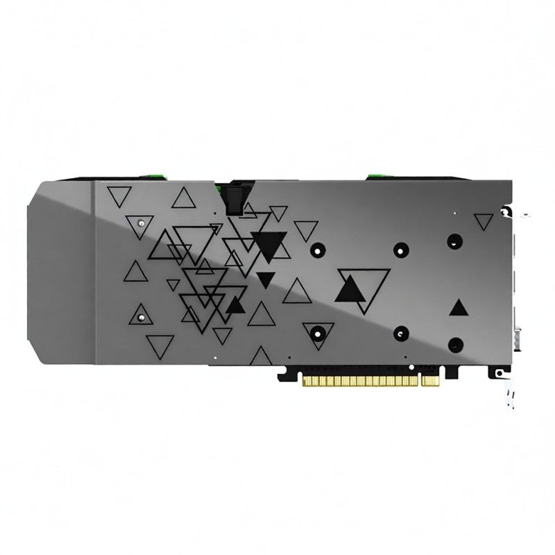 yeston Gaming Graphics Card 8G 256Bit GDDR6 Memory 1470-1650MHz Core Frequency - High Performance Video Card with 3x 9cm Cooling Fans, Metal Backplate, DP HDMI DVI-D Ports for Gaming PC - Image 3