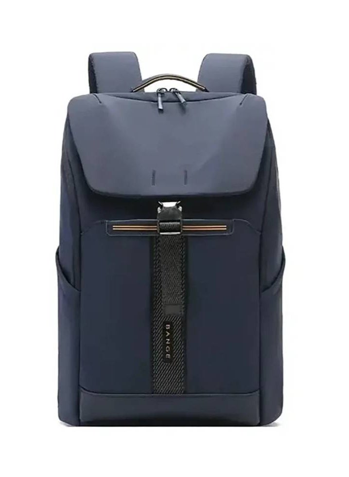 BANGE 8119 Blue Soft Lightweight Waterproof Men Casual Laptop Backpack - Image 1