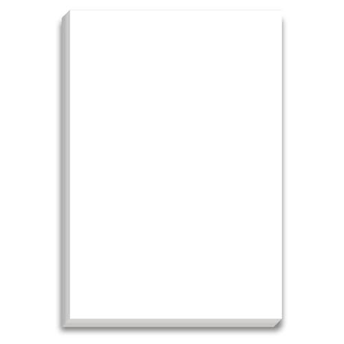 Getvow Premium Printer Paper, A4 (8.3"x 11.7") Blank Copy Paper, Unpunched, Blank Papers, 28lb Bond/100gsm, 50 Sheets/100 Pages - Image 1