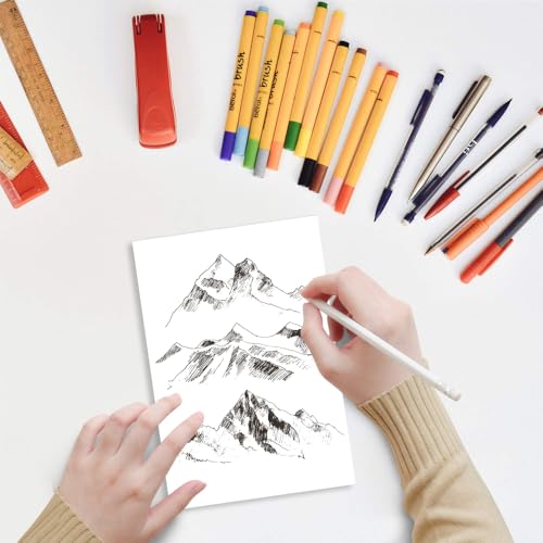 Getvow Premium Printer Paper, A4 (8.3"x 11.7") Blank Copy Paper, Unpunched, Blank Papers, 28lb Bond/100gsm, 50 Sheets/100 Pages - Image 4