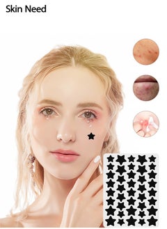 Skin Need Cute Star Face Stickers – Colorful Decorative Facial Patches for Cheeks & Forehead, Waterproof Skin-Friendly Makeup Stickers for Selfies and Parties  - Image 1