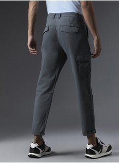 HIGH STAR Men Charcoal Trousers  - Image 5