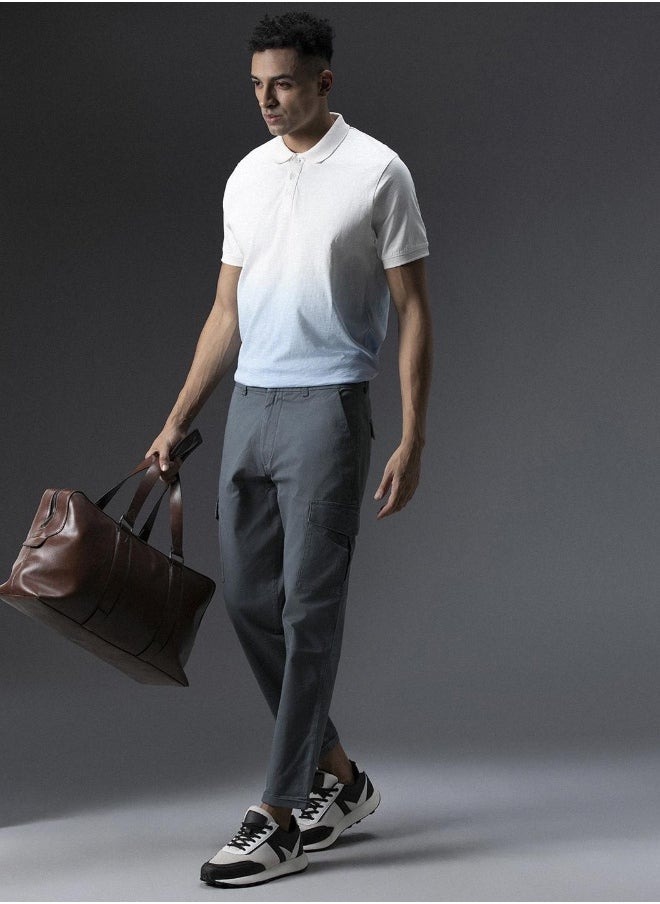 HIGH STAR - Men Charcoal Trousers - Image 1