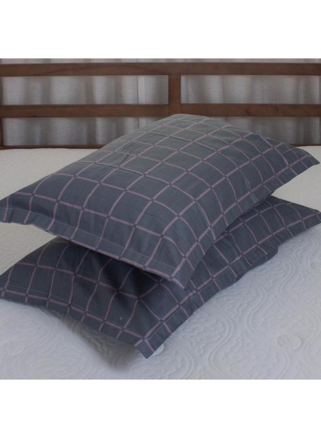 Large Pillowcase Cotton 100 Cotton Pair Pack 48cm X 74cm Large Size 50x 80 Small Size 35x 55 Pillowcase Span-Color:Style Life Pair-Specifications:42cmx64cm  - Image 4