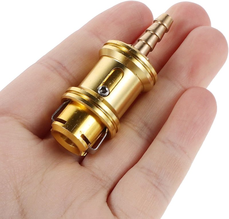 Yardwe Self-Locking Tire Air Valve Adapter 0.6mm Chuck – Truck Tire Inflator Head Replacement Nozzle for Car, Bike Air Compressor – Quick Connect Inflation Accessory - Image 3