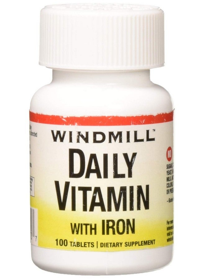 WINDMILL Daily Vitamin TB W/Iron WMILL Size: 100 - Image 1