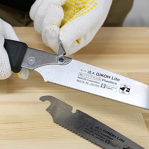 KAKURI Japanese Hand Saw [Bamboo Cutting] 8-1/4" Replacement Blade, Made in JAPAN - Image 5