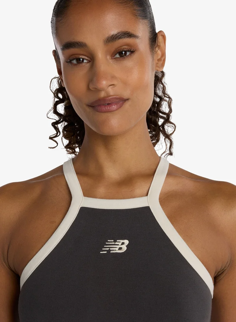 New Balance FADED BLACK (ABR) Racerback Tank for Women | Best Price UAE