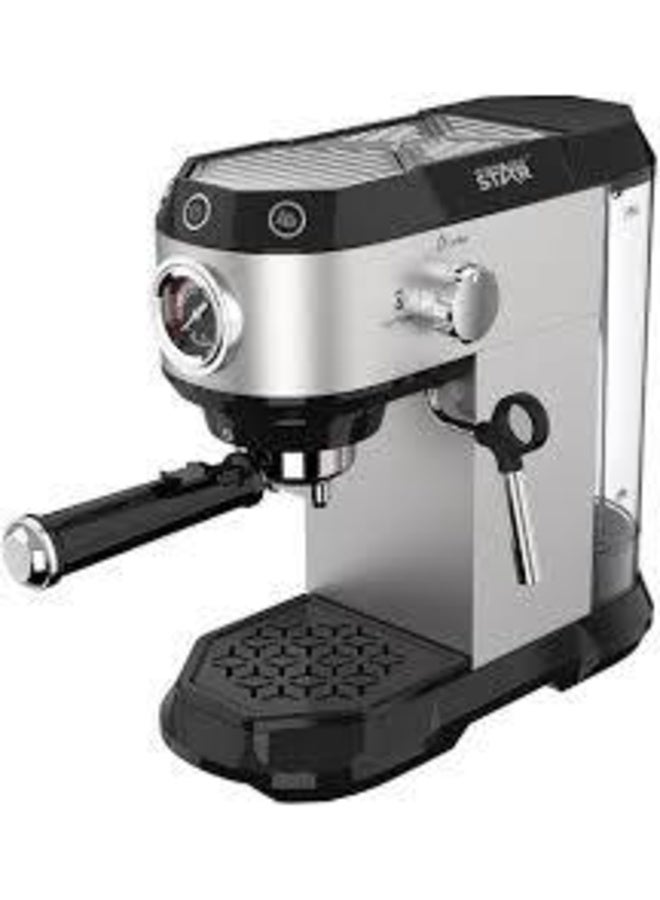 Winning Star Espresso Coffee Machine/15 Bar/1L Water Tank/Stainless Steel Housing/1450W - Image 4