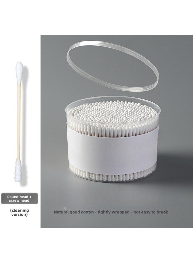 يوكانبي عبوتان من أعواد تنظيف الأذن متعددة الاستخدامات ذات الطرف المدبب – مع علبة أو حقيبة تخزين - Image 5