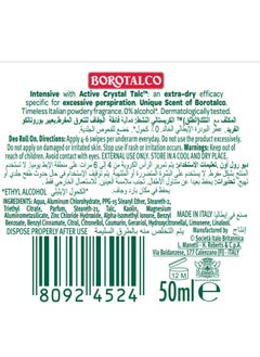 Borotalco Deodorant Intensive Roll On 50ml  - Image 3