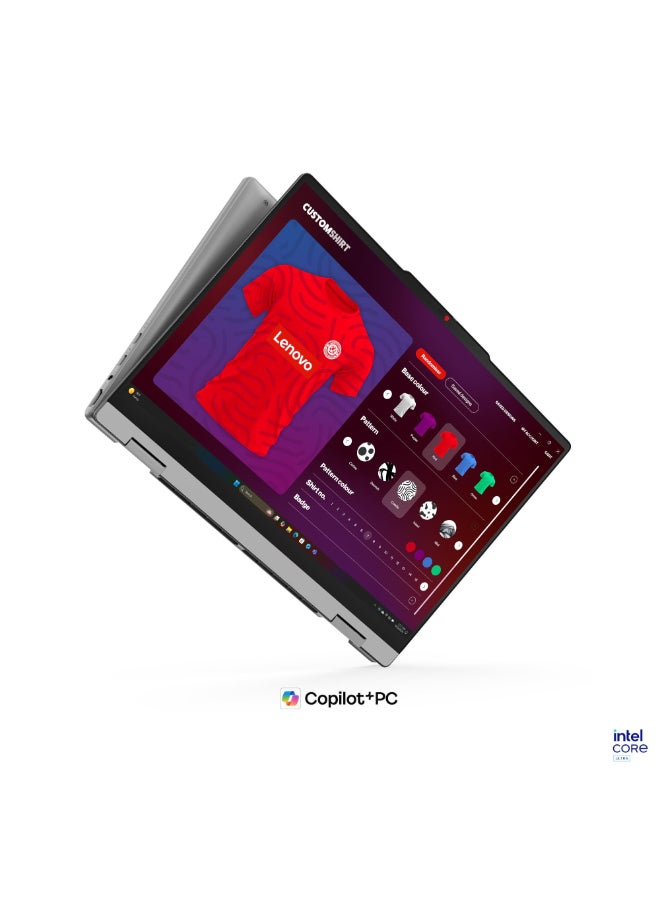 لينوفو لابتوب IdeaPad 5 2 في 1 14IPH11 بشاشة IPS WUXGA (1920x1200) مقاس 14 بوصة، مع معالج Core Ultra 5 322/ذاكرة RAM سعة 16GB DDR5/قرص SSD سعة 512GB/نظام Windows 11 Home/رسومات Intel مدمجة. - Image 4