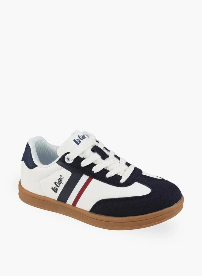 لي كوبر Boys Colourblock Lace-Up Sneakers