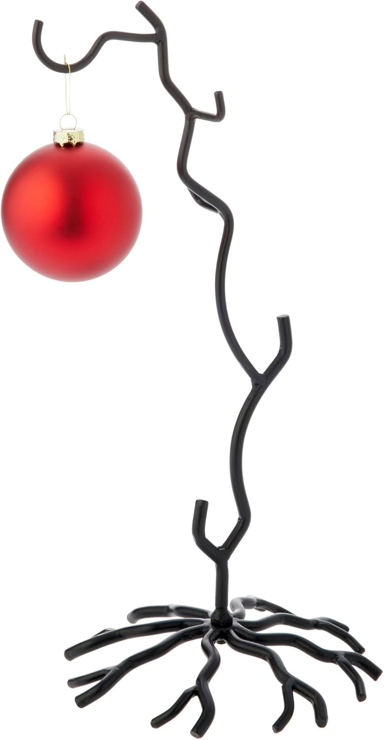 Bard's Wrought Iron Tree Branch Ornament Stand, 15.5" H x 8" W x 8" D - Image 1