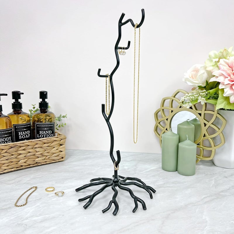 Bard's Wrought Iron Tree Branch Ornament Stand, 15.5" H x 8" W x 8" D - Image 4