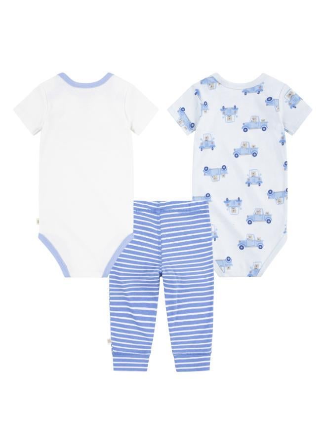 HUGGIES 3PC BODYSUIT AND PANT SET - Image 2