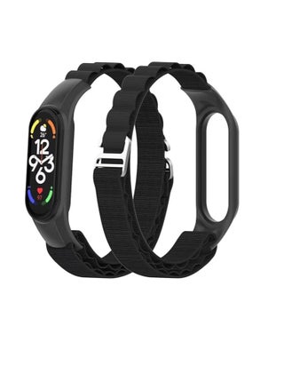 سوار معصم من النايلون متوافق مع Xiaomi Mi Band 7/Mi Band 6/Mi Band 5/Mi Band 4/Mi Band 3، حلقة منفردة مرنة مضفرة قابلة للتعديل لـ Mi Band 7 6 5 4 3، ساعة ذكية بحزام رياضي - pzsku/ZA2FF0E45FB2C14E5B897Z/45/_/1714986226/75ca7cc6-dad0-42c8-a973-f364941724a4