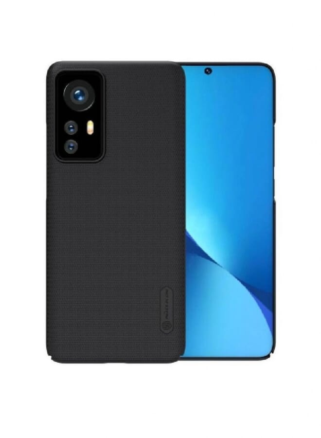 Nillkin Super Frosted Shield Hard Back Case Cover For Xiaomi 12/12X Black - Image 1